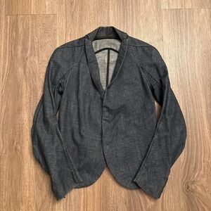 Vintage Y2K RARE Three as Four Dark Denim Blazer